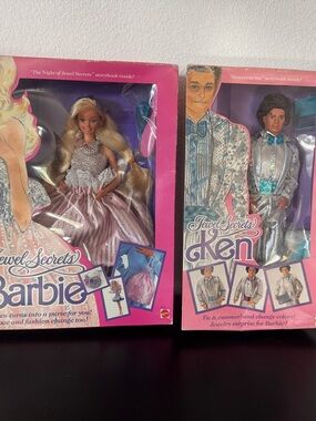 Jewel Secrets Barbie & Ken Doll Set - Unsealed in Box